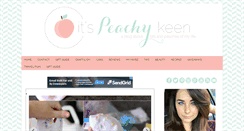 Desktop Screenshot of itspeachykeen.com